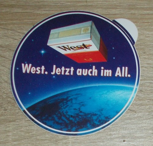 Vecchio adesivo sticker west - vecchio,