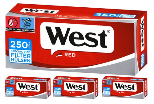 Tubi per sigarette west red - sigarette,