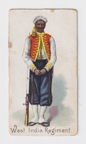 Cig card colonial troops - -,